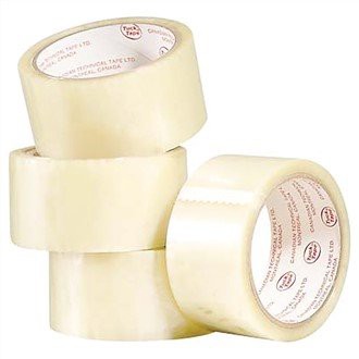 Kartonforsegling gennemsigtig tape